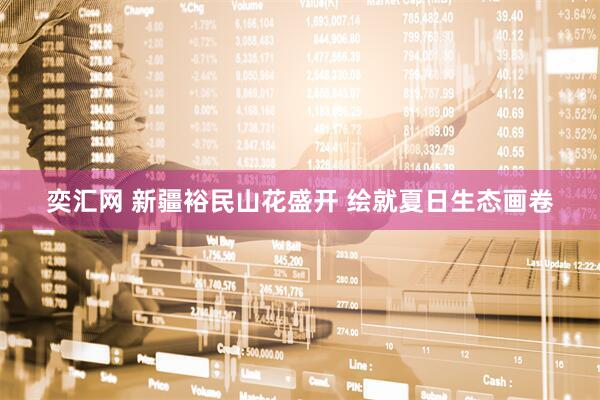 奕汇网 新疆裕民山花盛开 绘就夏日生态画卷