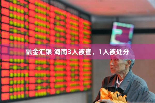 融金汇银 海南3人被查，1人被处分